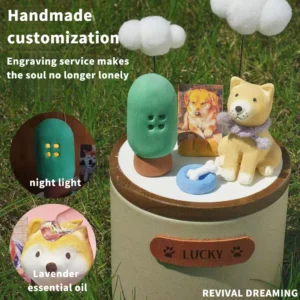 ”DREAMING“（Heimkehr） Erinnerungsbox + Nachtlicht + Aromatherapie